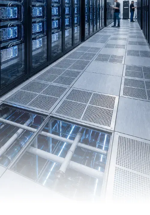 บริการจำหน่ายและติดตั้งพื้นยกมาตรฐานสำหรับ Data Center การติดตั้งพื้นยกระดับสำเร็จรูปสำหรับห้อง Data Center และห้อง Server