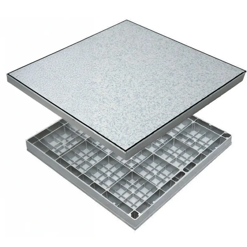 Aluminum Raised Floor พื้นยกระดับอลูมิเนียม Die cast สำหรับ Cleanroom (ISO 1-6) ทนทาน มีทั้งแบบทึบและเจาะรู (Airflow 17-54%) ช่วยระบบระบายอากาศได้ดีเยี่ยม