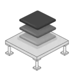 A wide variety of materials (Aluminum, Steel, Calcium Sulfate) supporting all applications from ISO Class 1-6