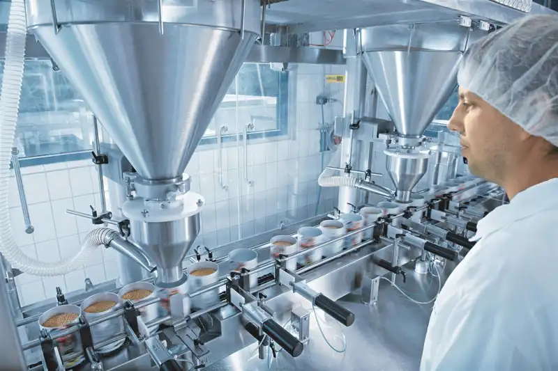 โรงงานบรรจุภัณฑ์อาหาร Nutraceutical Packaging ใน Cleanroom ISO 8 (Class 100,000)