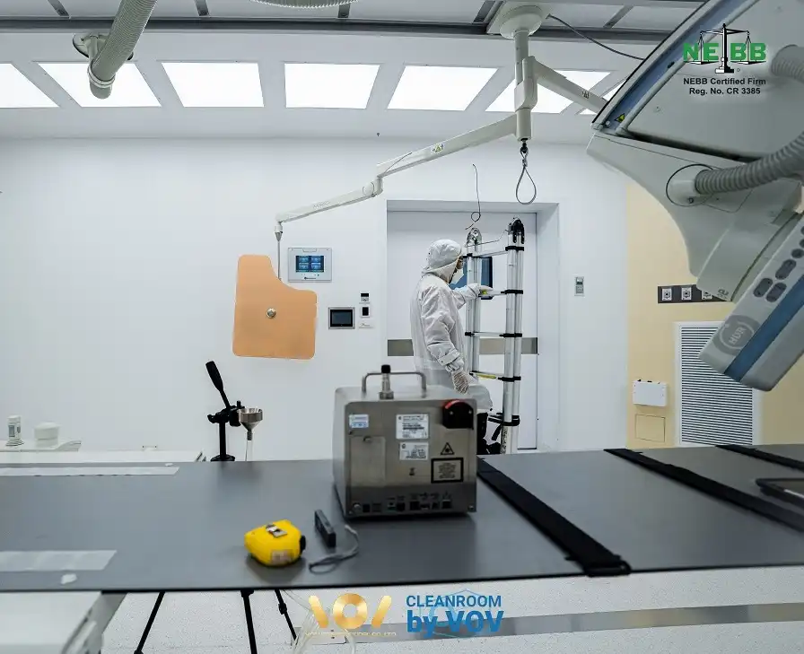 การตรวจสอบความสม่ำเสมอของอุณหภูมิและความชื้น (Temperature & Humidity Uniformity Test) ในห้องคลีนรูม
